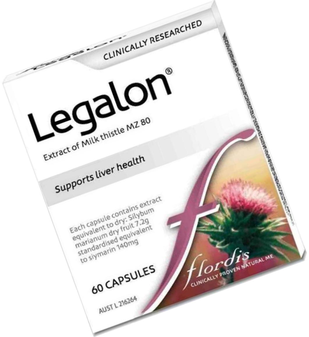 Flordis Legalon for Liver Health 60 Capsules