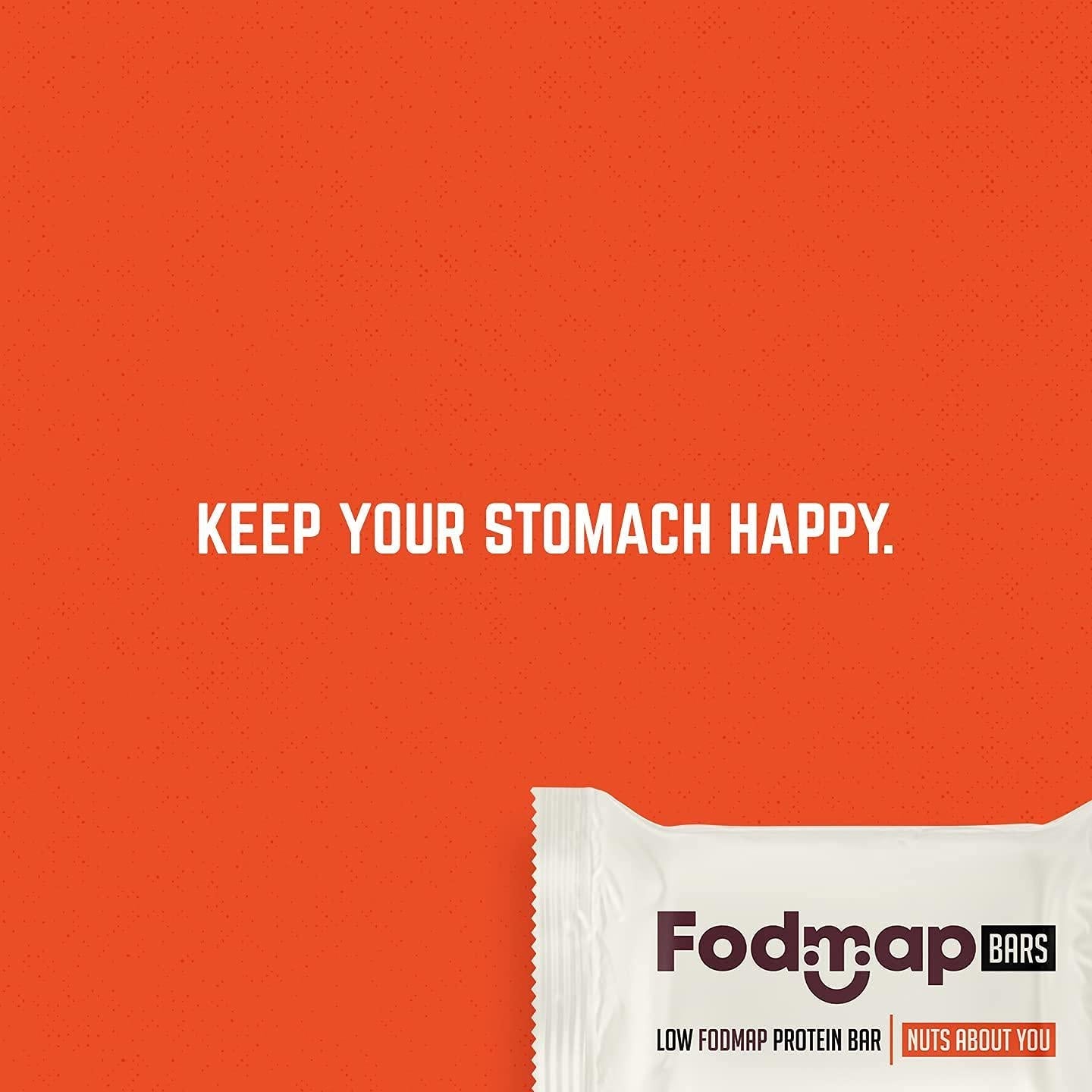 Fodmazing Fodmap Bars, Low Fodmap Protein Bar, Made with Four Simple Ingredients, Gut Friendly IBS Friendly Snacks, Amazing Taste, Fodmap Approved (12 Bars, Nuts About You)