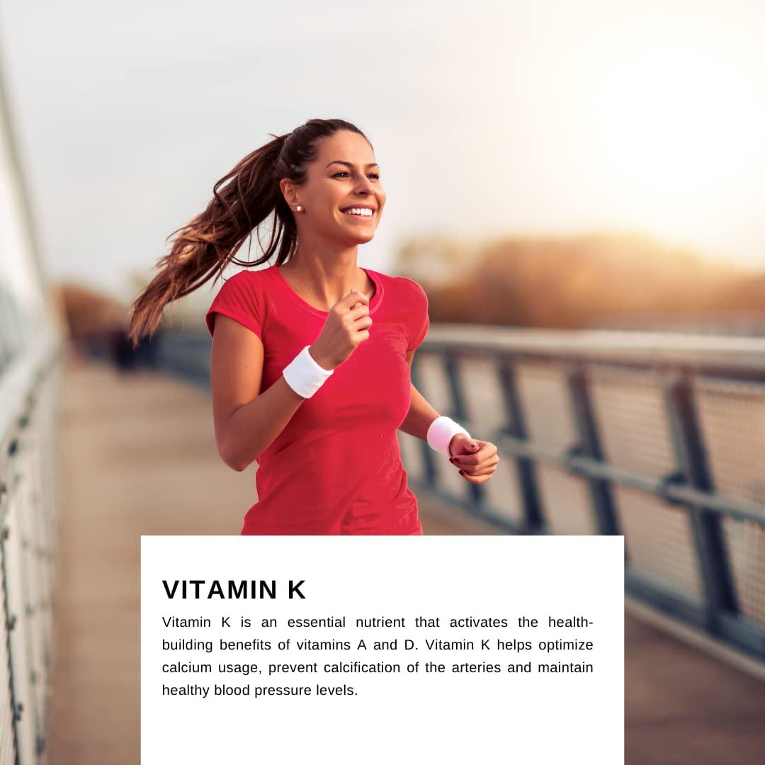 Formula Trim ADK for Women - 1500mcg Vitamin A, 125mcg Vitamin D3 5,000 IU, Vitamin K2 | Vegetarian and Gluten Free and Soy Free | 60 Capsules