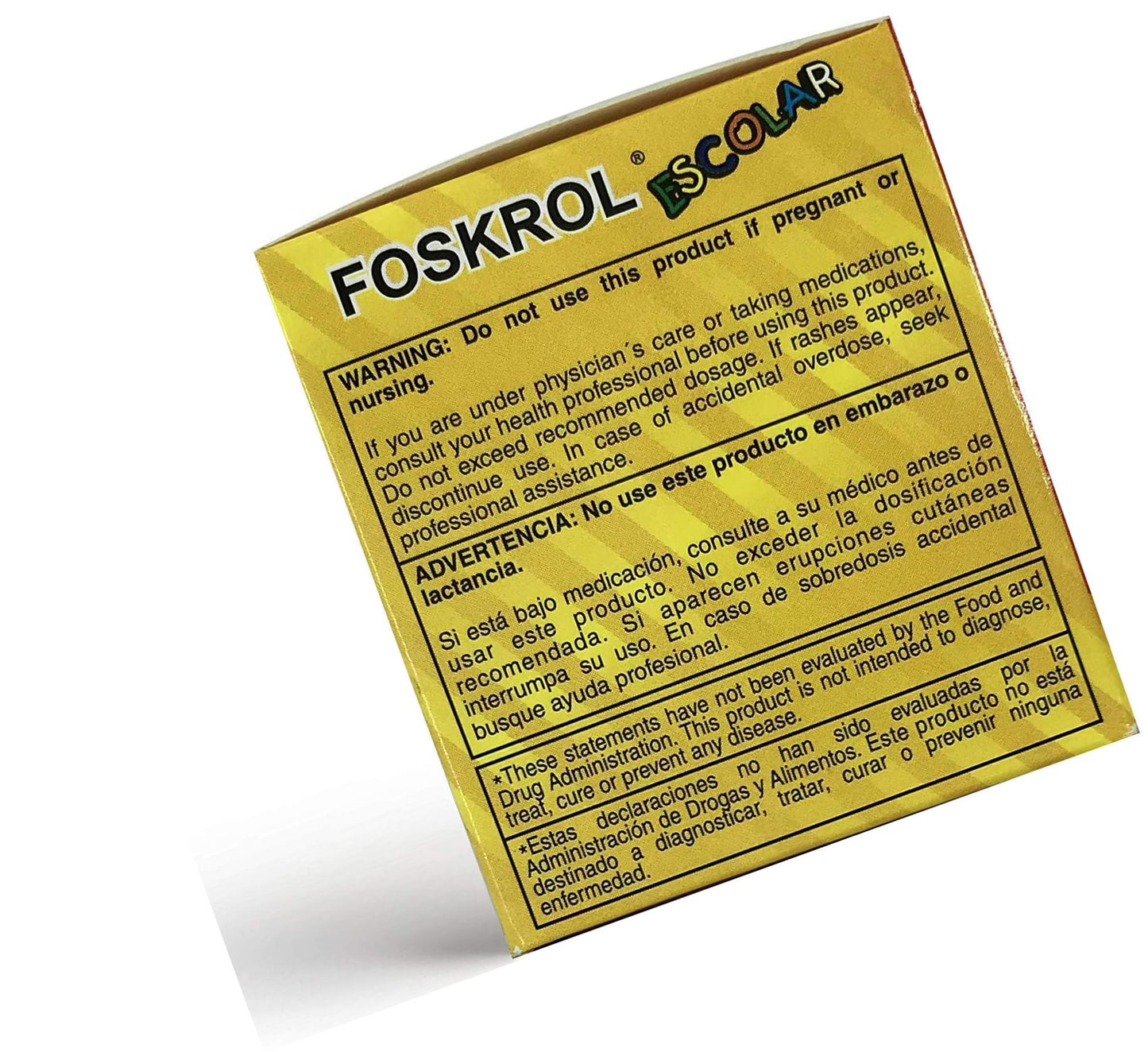 Foskrol Escolar Dietary Supplement Vitamin Boost Appetite Supplements Kids Dietary Supplement Natural Appetite Stimulant for Kids and Toddlers 10 vials per Pack Vitamins for Kids