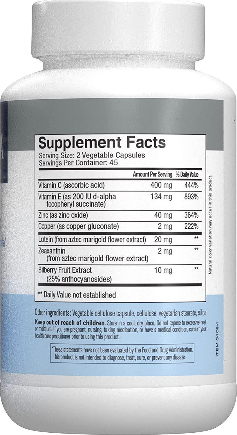 Freeda AREDS 2 Vision Formula - Ultra Sharp