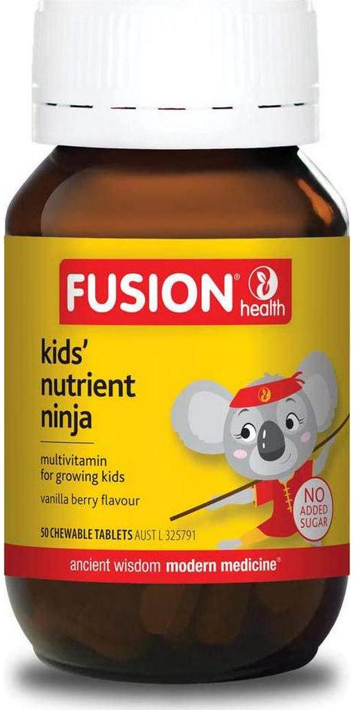 Fusion Health Kids' Nutrient Ninja 50 tabs