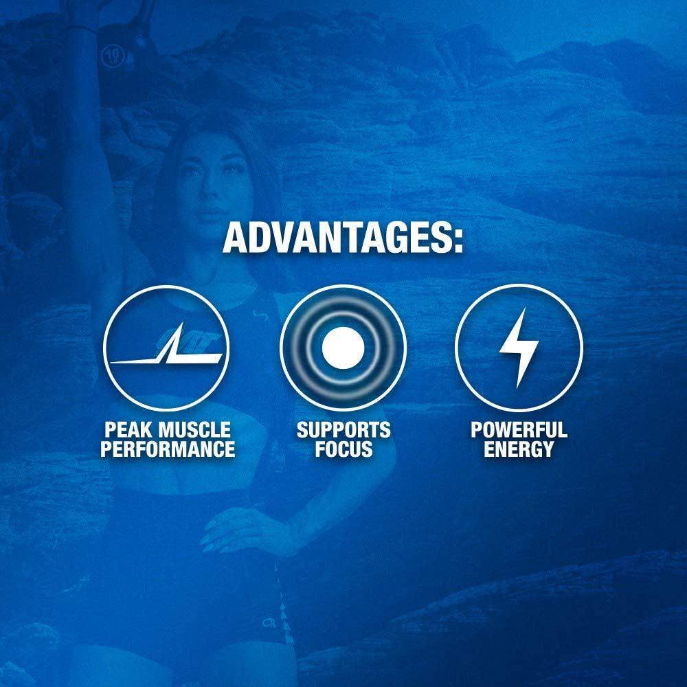 GAT PMP Pre Workout Powder, Berry Blast, 30 Servings