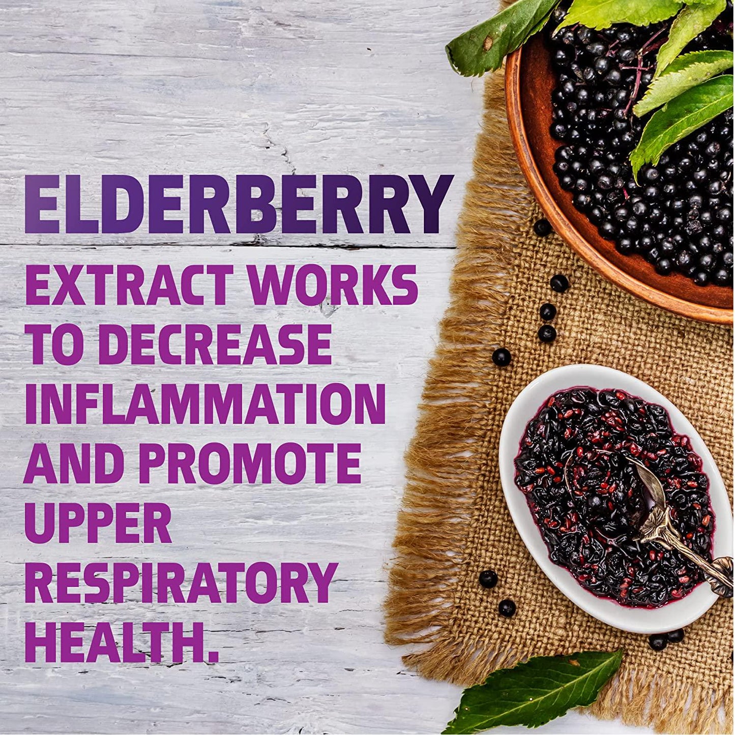 GAT Sport Daily Immune - Natural Healthy Immune Support with Elderberry, Zinc and Probiotics, 60 Capsules