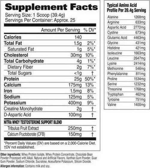 GAT Sport Nitra Whey, Chocolate Ice Cream 2.17 Lbs,, Chocolate Ice Cream 984.3 grams