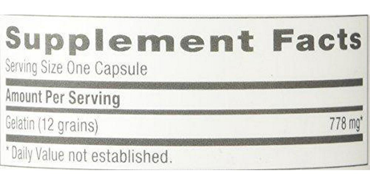 GNC Women's Gelatin Supplement |Supports Healthy Hair, Skin and Nails |Natural Collagen Source | 60 Capsules