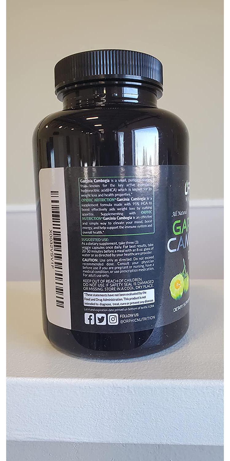 Garcinia Cambogia Extract 2 Months Supply - to Support Weight Loss Efforts* - Helps Curb Appetite*, Suitable for Vegetarians - 2100 MG