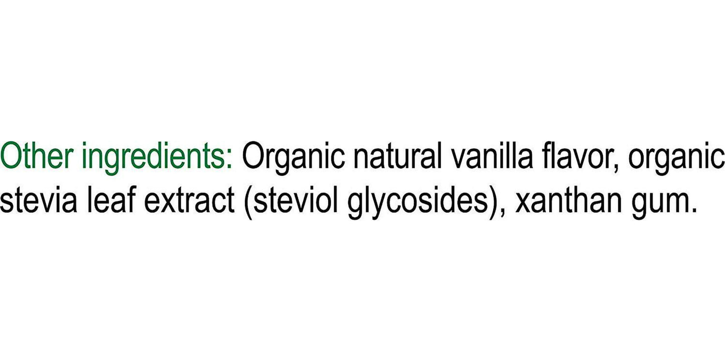 Genuine Health Fermented Organic Vegan Proteins+, Natural Vanilla Protein Powder, 20g Protein, 21.16 oz tub, 20 Servings