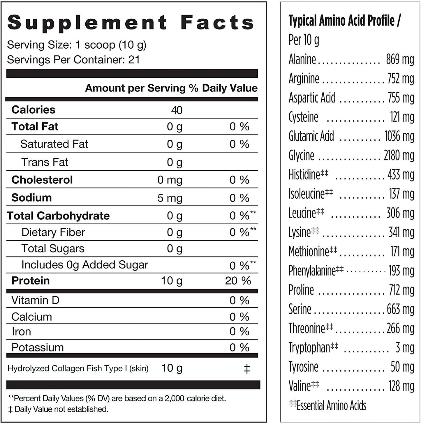 Genuine Health - Marine Collagen Type 1 Powder Unflavored - 7.41 oz.