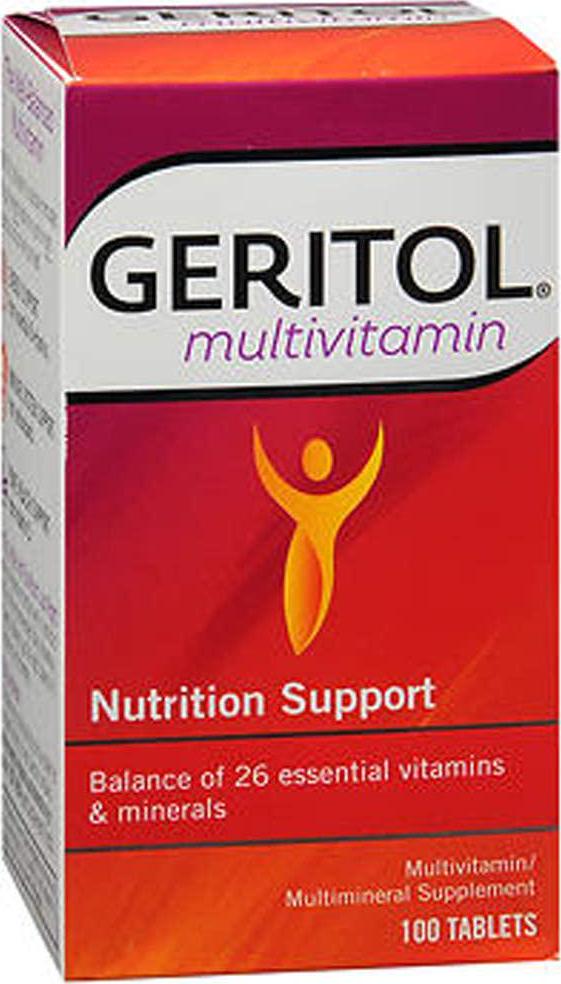 Geritol Complete Tablets 100 Tablets (Pack of 3)
