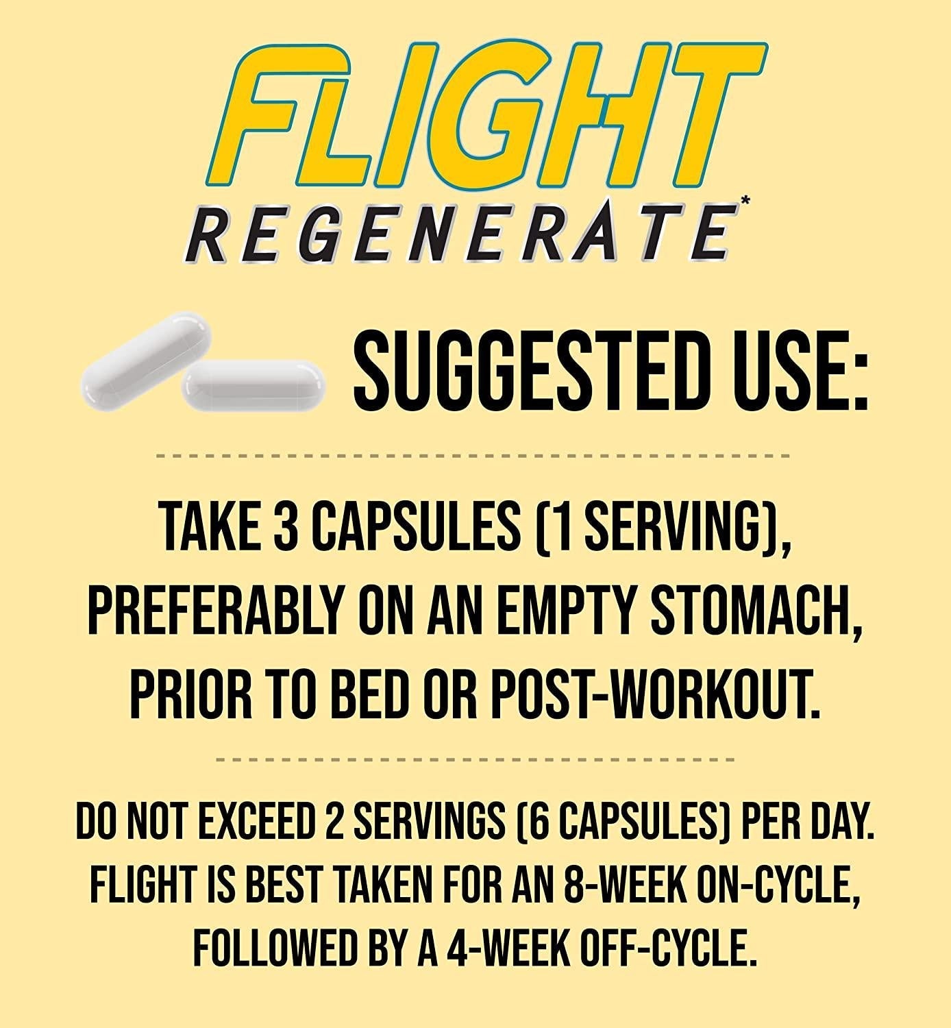 Glaxon Flight, Muscle Building Supplement, Growth, Peptides, DR Caps, 120 Capsules