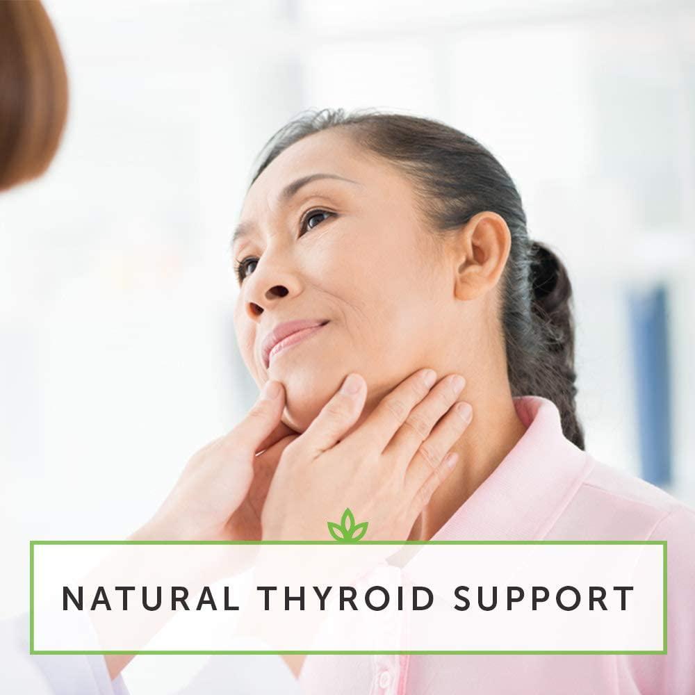 Global Healing Detoxadine, Organic Nascent Iodine Liquid Supplement Drops for Thyroid Support, Metabolism Health, Sleep and Detox Boost - Non-GMO, Vegan, 200 Servings (6-Month Supply) - 30mL