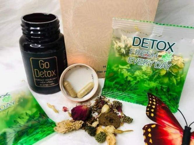 Go Detox and Detox Fresh Everyday - Natural Herbal Tea Weight Loss