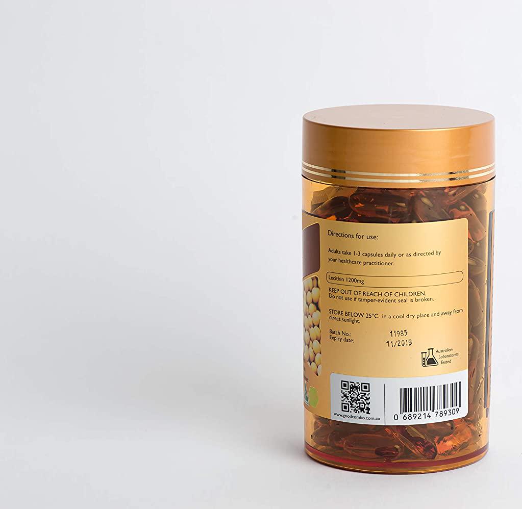 Goodcombo Lecithin 1200mg 180s, 490 grams