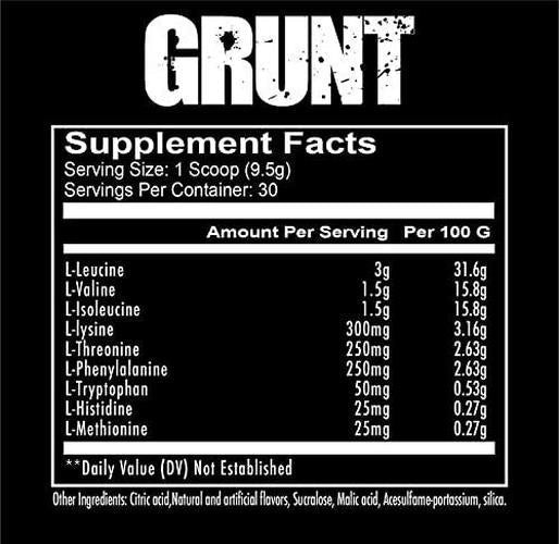 Grunt EAA Train, Recover Repeat Mango (10.05 oz. / 30 Servings)