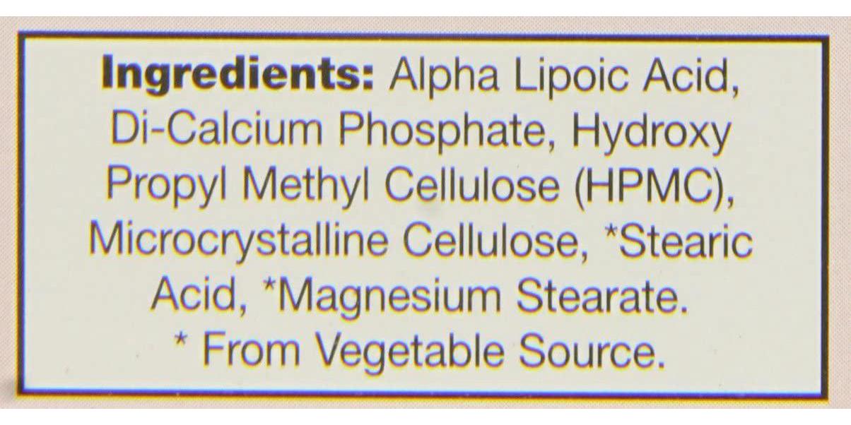HealthAid Alpha Lipoic Acid 250mg - 60 Vegicaps