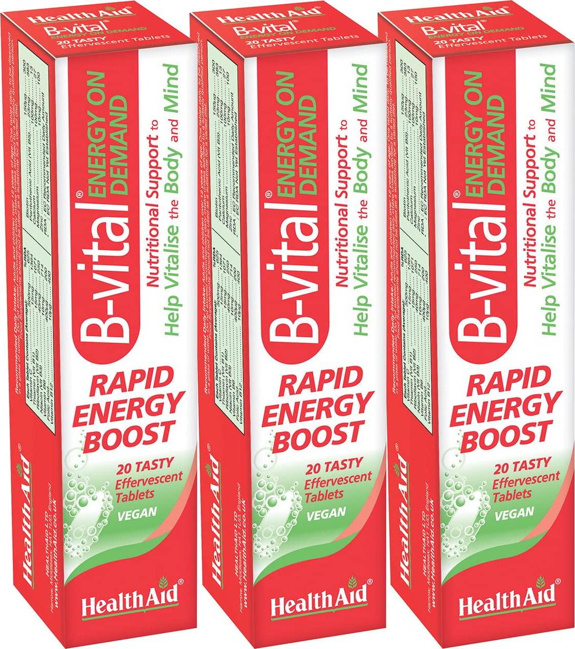 HealthAid B-Vital Vegan Tablet (Pack of 60)
