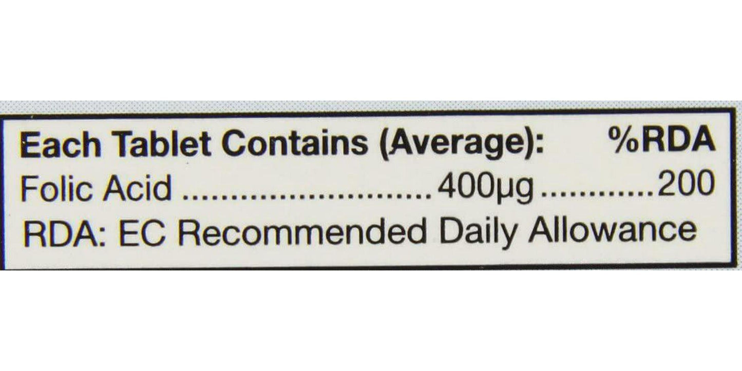 HealthAid Folic Acid 400 g - 90 Tablets