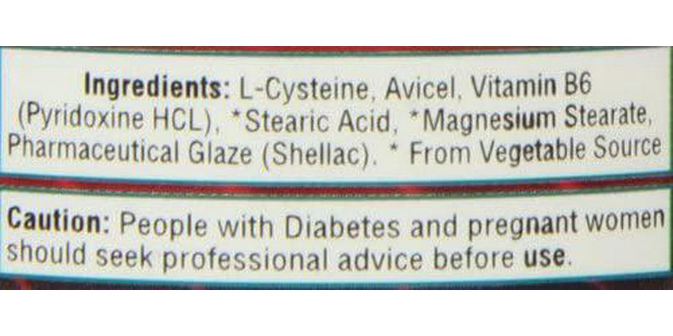 HealthAid L-Cysteine 550mg - 30 Tablets