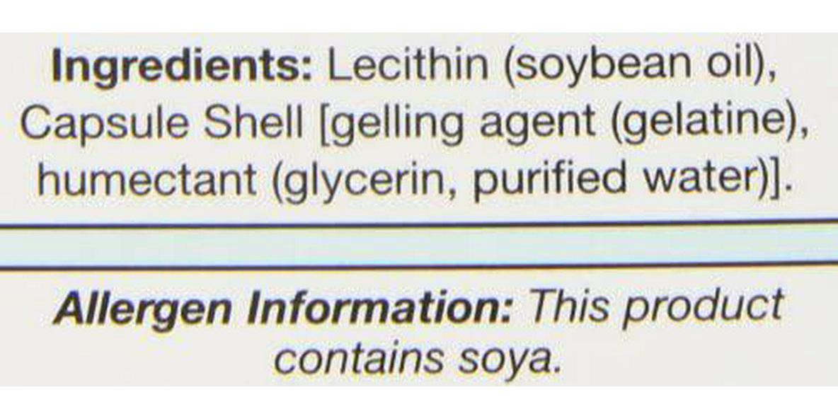 HealthAid Lecithin 1200mg - 50 Capsules