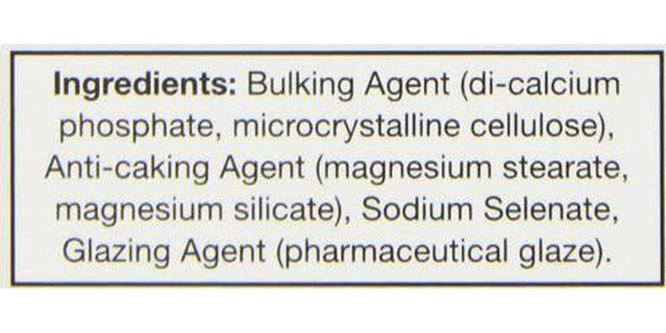 HealthAid Selenium 200ug - Prolong Release - 60 Vegan Tablets