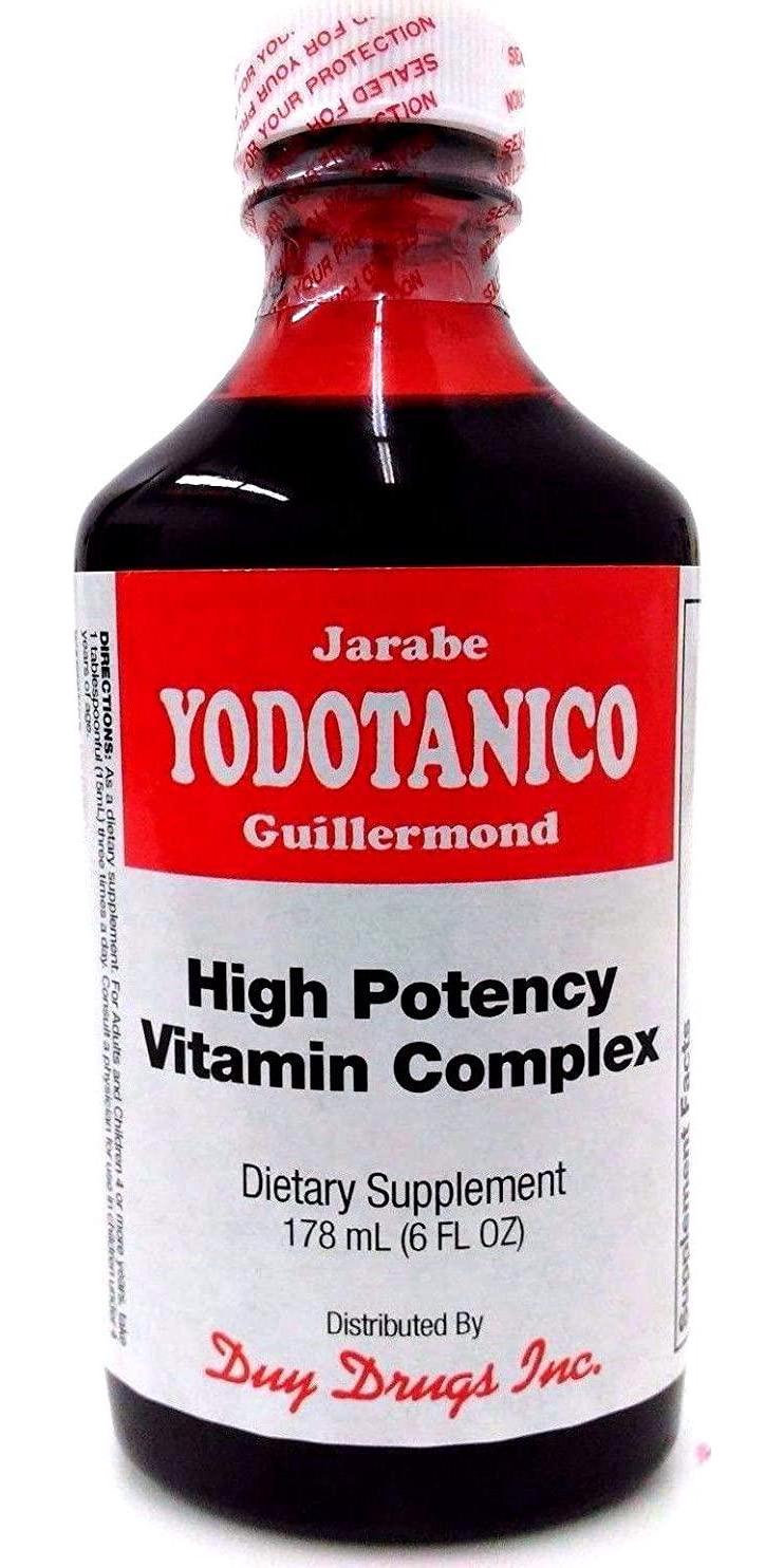 High Potency Vitamin Complex Jarabe Yodotanico