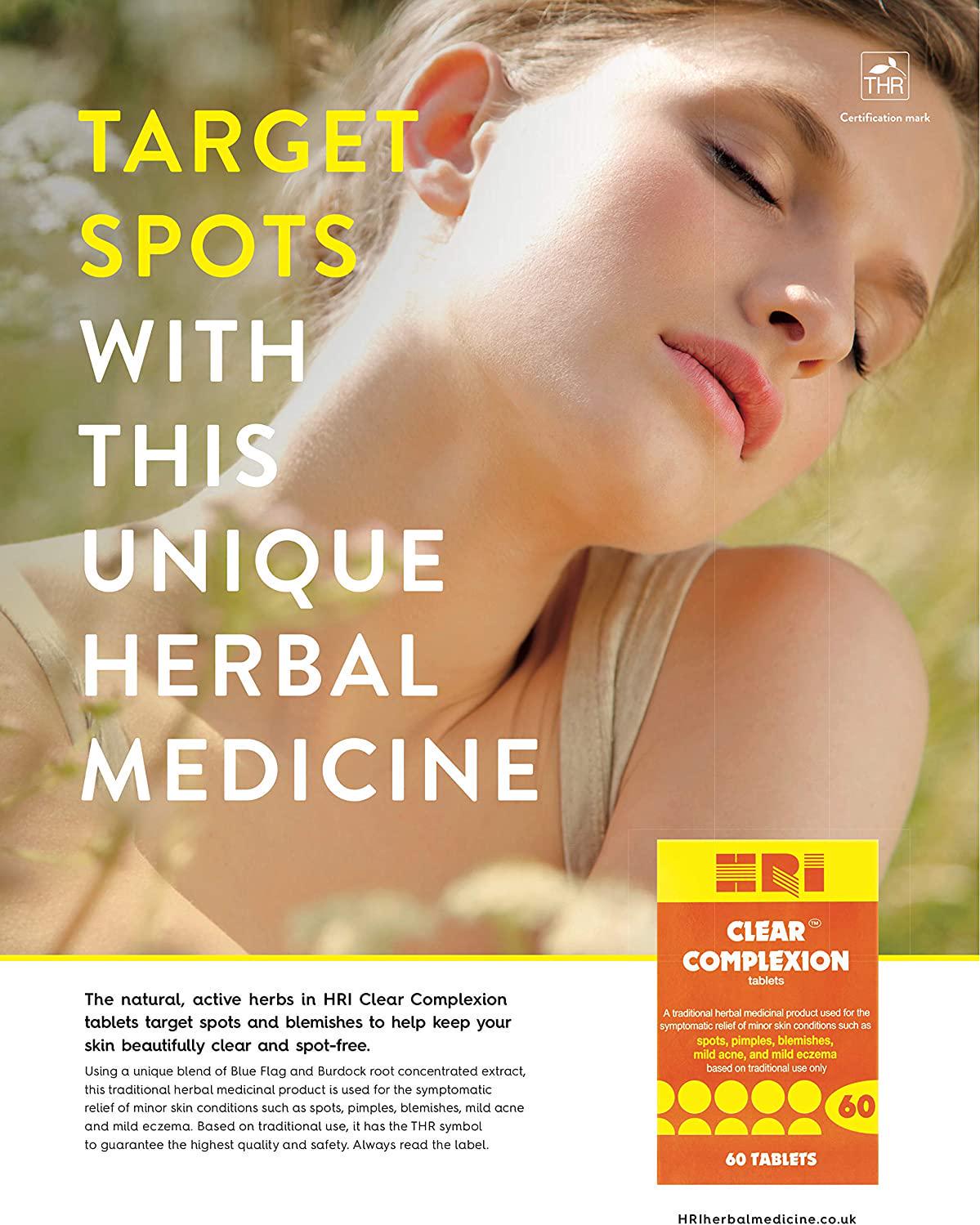 Hri Clear Complexion tablets (60 tablets)