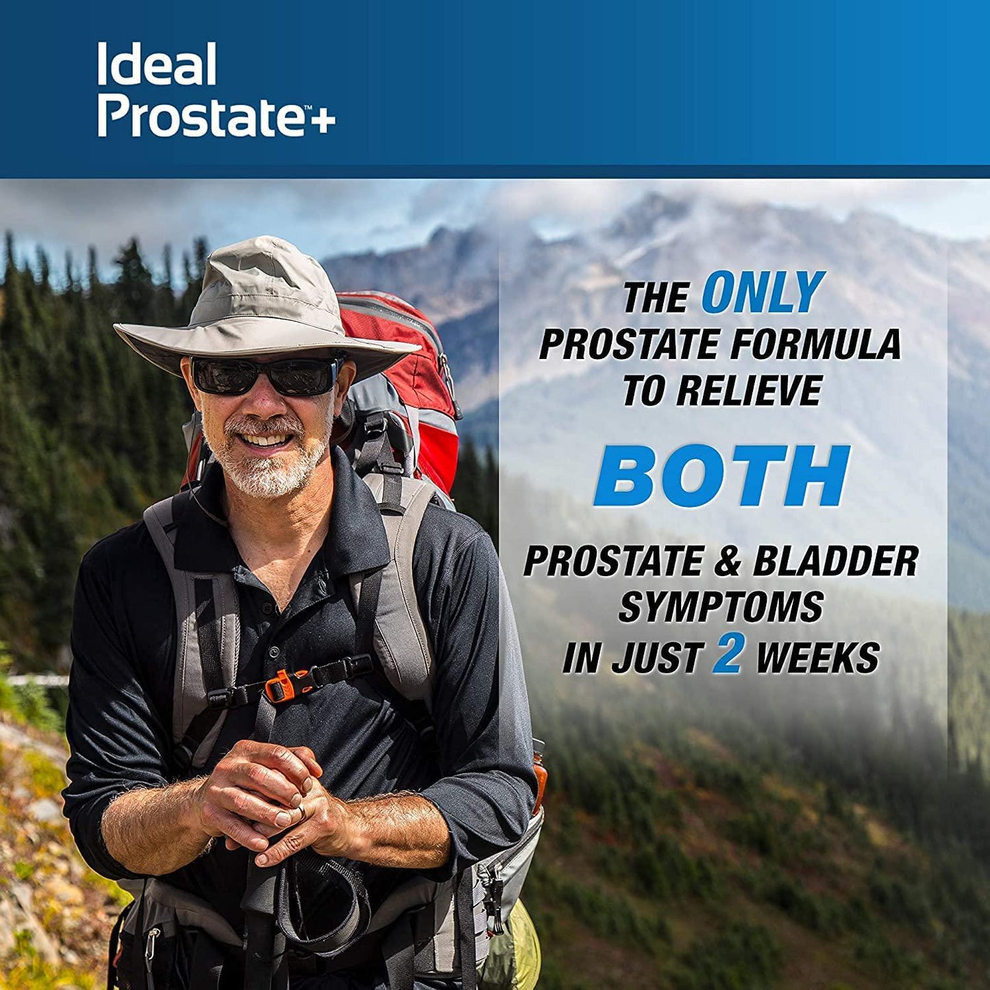 Ideal Prostate - Powerful Prostate Supplement for Men Natural Prostate Relief with Saw Palmetto, Beta Sitosterol, Lycopene, Zinc, Horsetail and Vitamin D3 60 Capsules