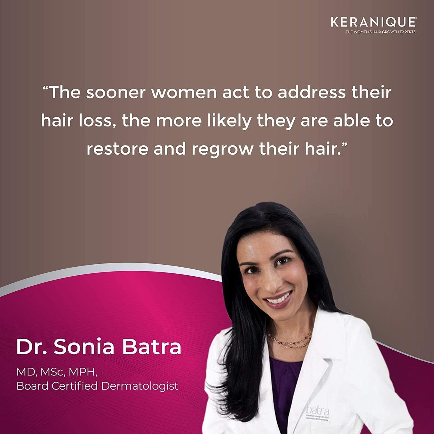 Keranique KeraViatin Hair and Scalp Health Supplement, Clinical Strength, Biotin, Vitamin B, 60 Count Jar (Pack of 2)