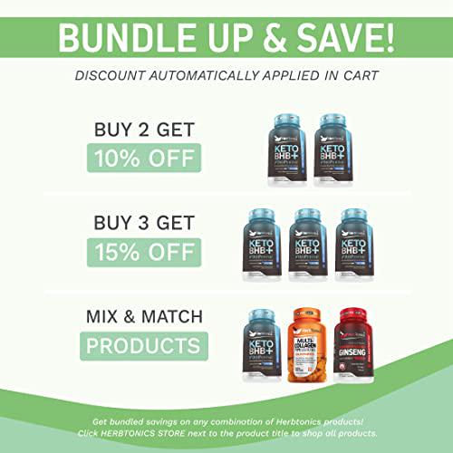 Keto BHB Diet Pills with BioPerine (2 Pack) for Enhanced Absorption Faster Ketosis Vegan Capsules Supplement for Women and Men