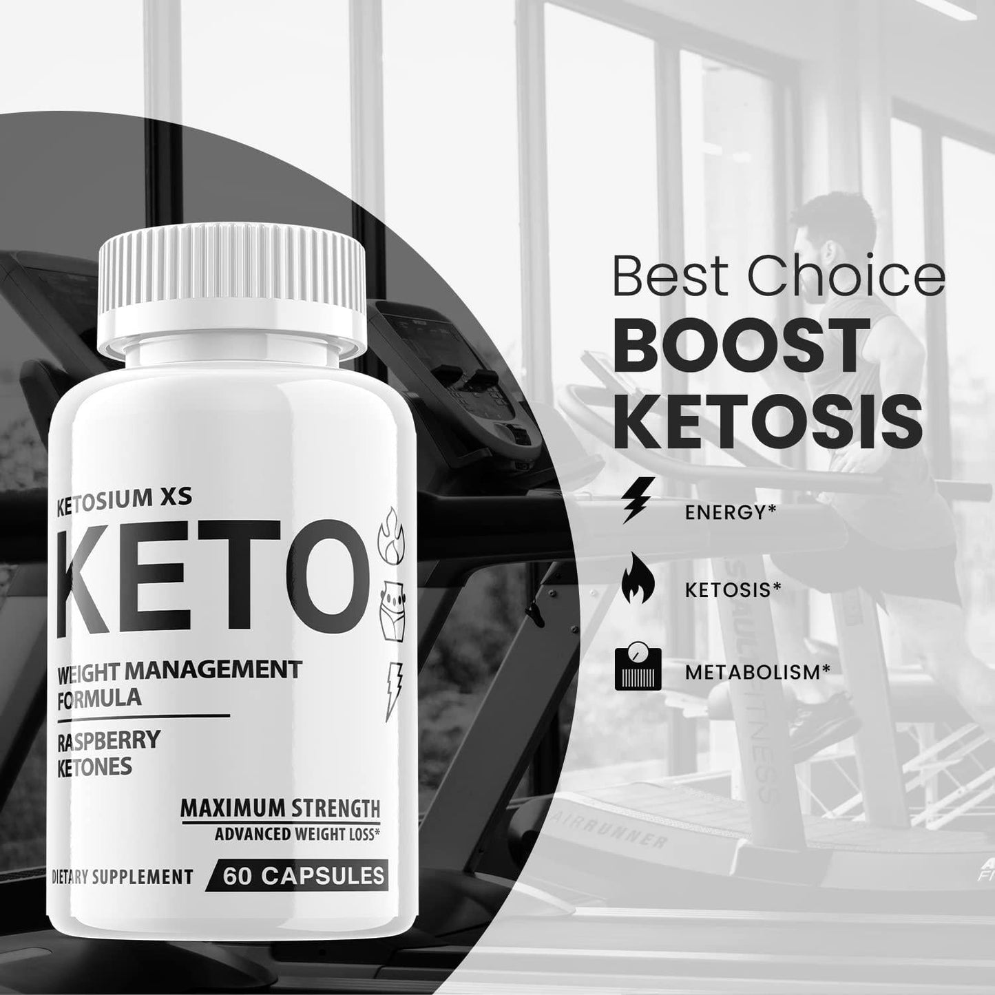 Ketosium XS Ketogenic Supplement Pills (2 Pack)