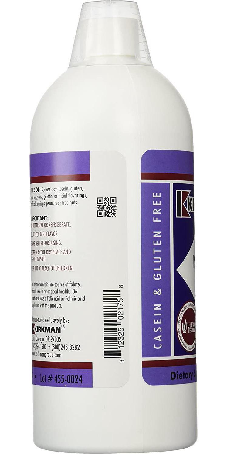 Kirkman Super Nu-Thera Liquid Raspberry 29 fl.oz