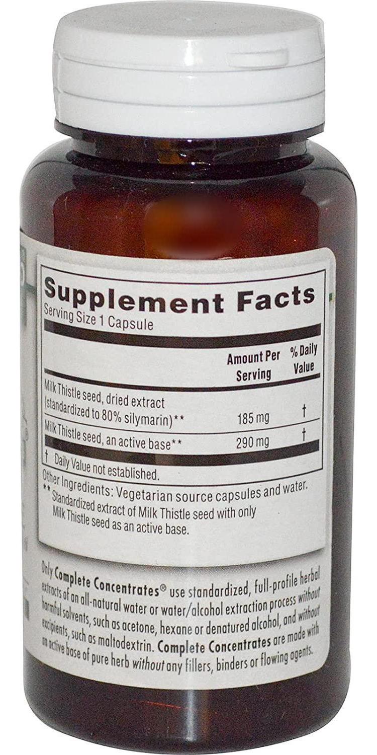 Kroeger Herb Products Kroeger Herb Co Complete Concentrates Milk Thistle 90 Veggie Caps