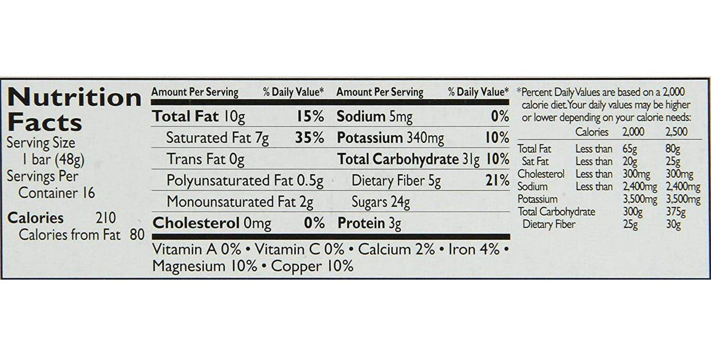 Larabar, Bar Coconut Cream Pie, 1.7 Ounce, 16 Count (Pack of 2)