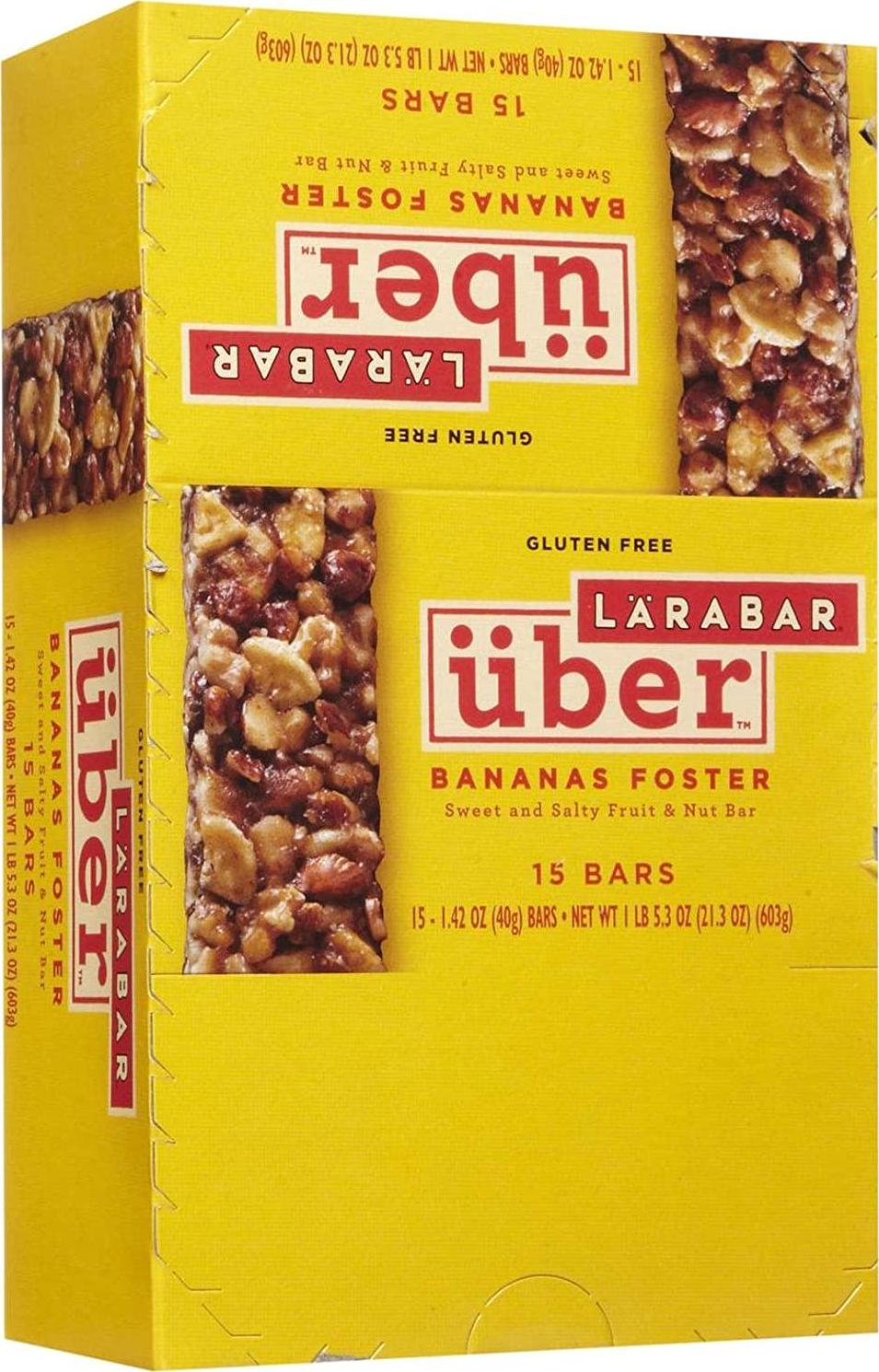 Larabar Uber Caddy, Bananas Foster, 21.3-Ounce