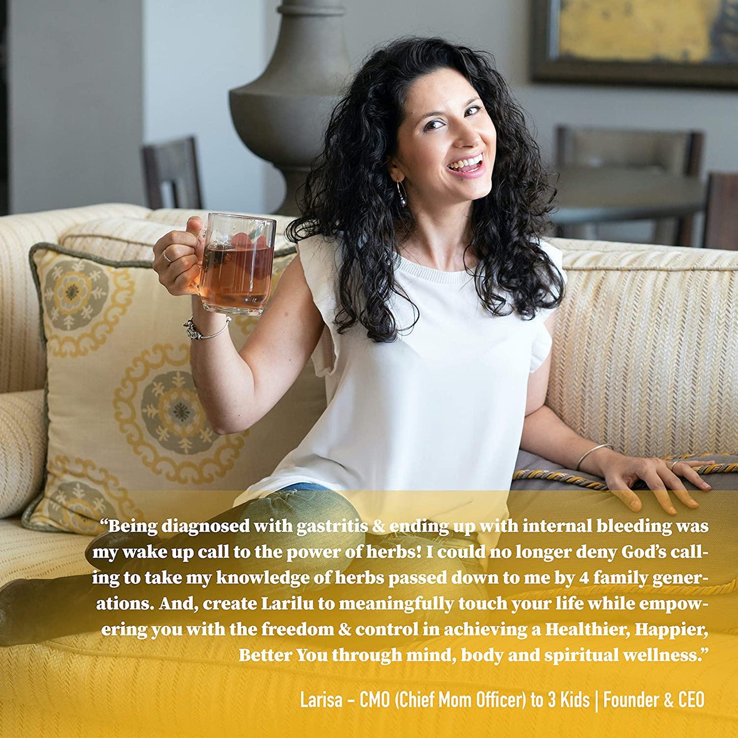 Larilu Detox Tea Cleanse - Caffeine Free Organic Cleansing Herbal Tea to Help Boost Energy, Reduce Bloating and Supports Healthy Weight - 30 Day All Natural Gentle Body Detox Colon Cleanse Tea (30 Cups)