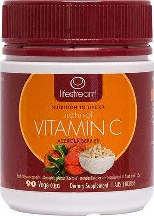 LifeStream Natural Vitamin C 90 Caps