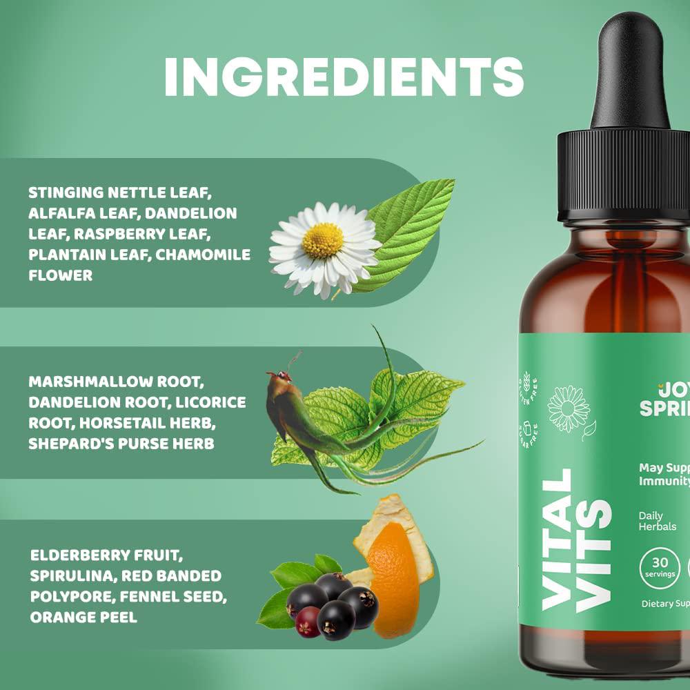 Liquid Vitamins for Kids - Immune System Booster for Kids - Best Immune System Support for Children, Great Tasting Children's Vitamins, Multivitamins for Kids