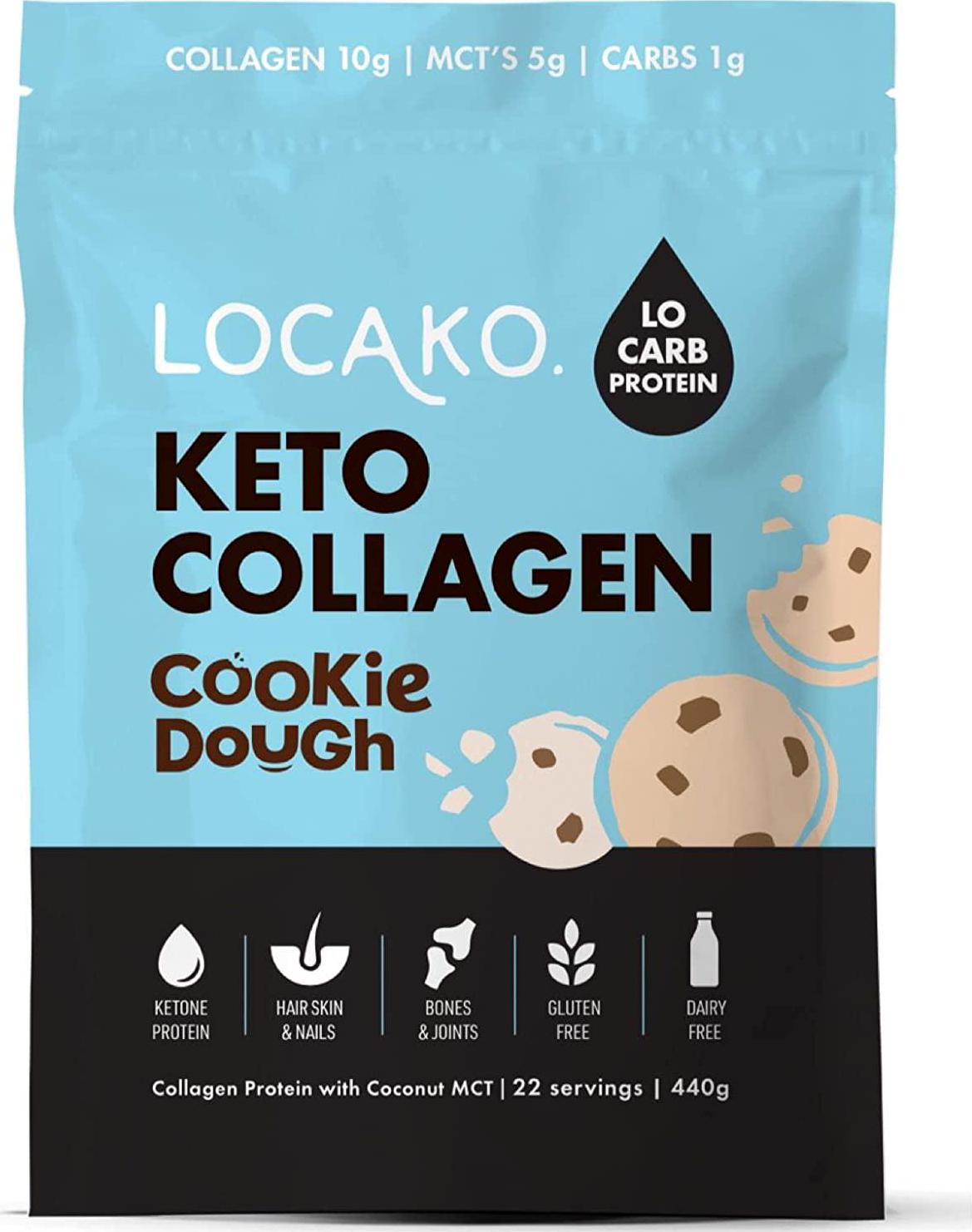 Locako Keto Collagen Cookie Dough - 440g