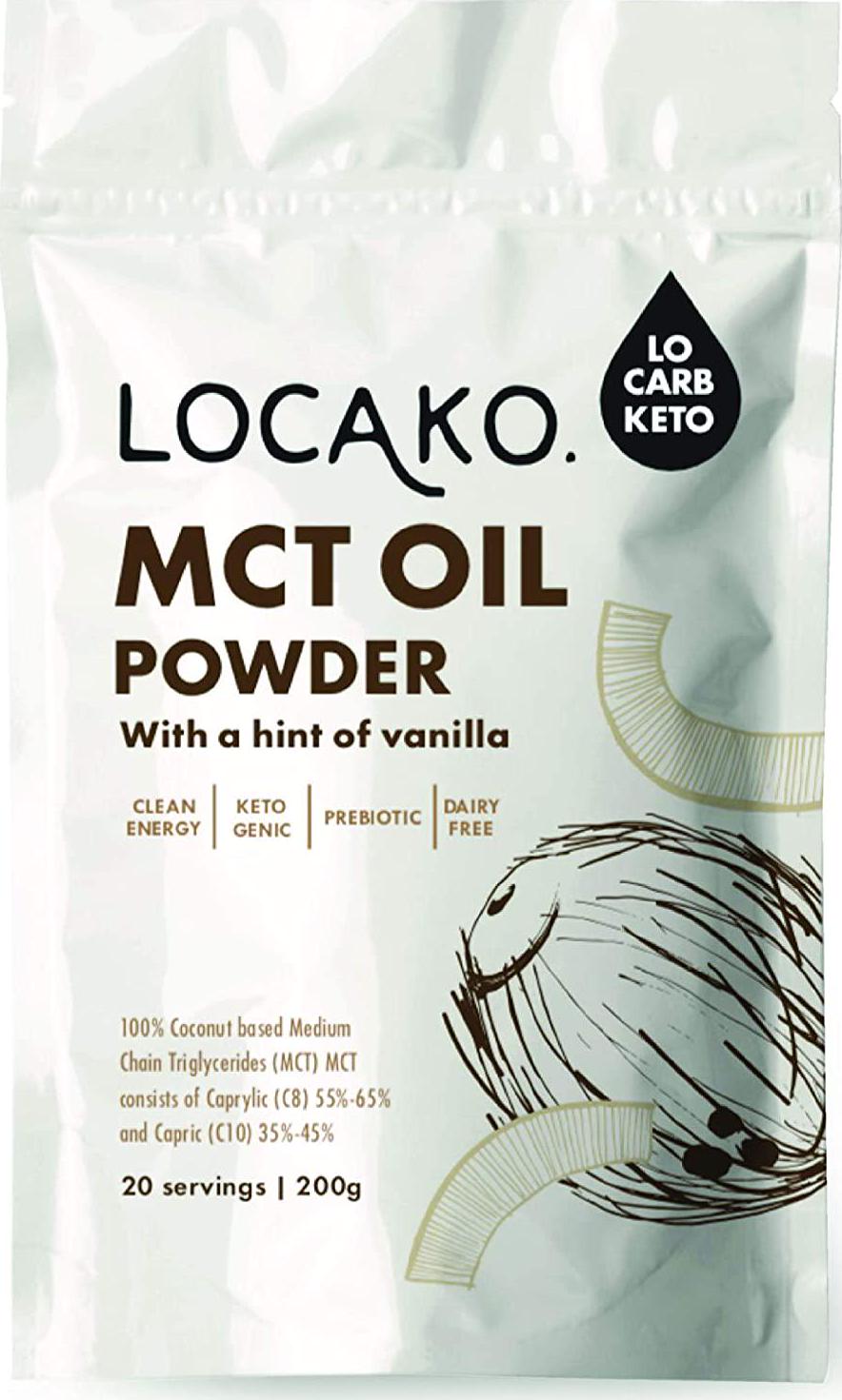 Locako MCT Oil Vanilla Powder 200g