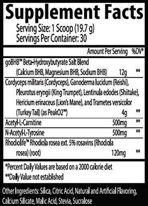 MPA Supps Ketoxygen, Exogenous Ketone Supplement