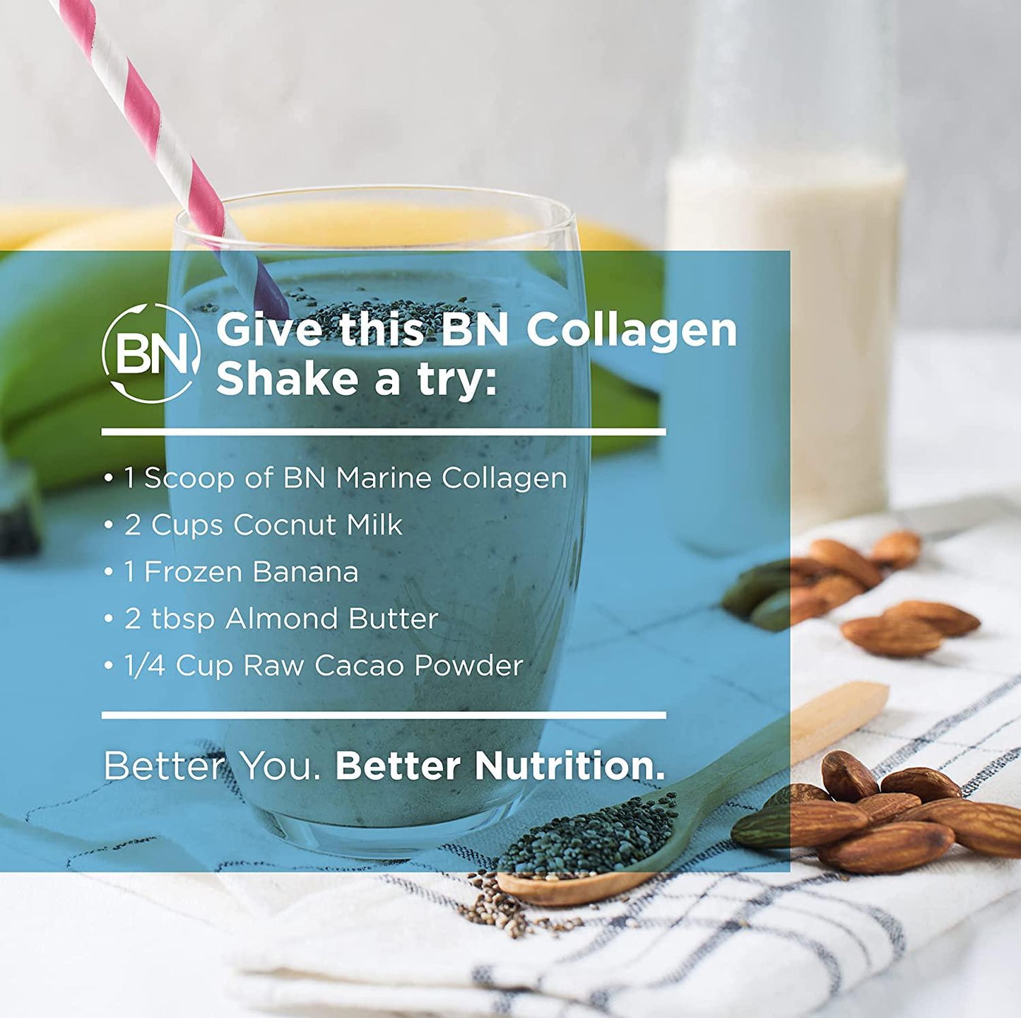 Marine Collagen Powder - Wild Caught Marine Collagen Peptides Powder Supplement for Skin, Hair, Nails and Joints from The Pristine Waters of The North Atlantic - Transparent and Sustainably Sourced