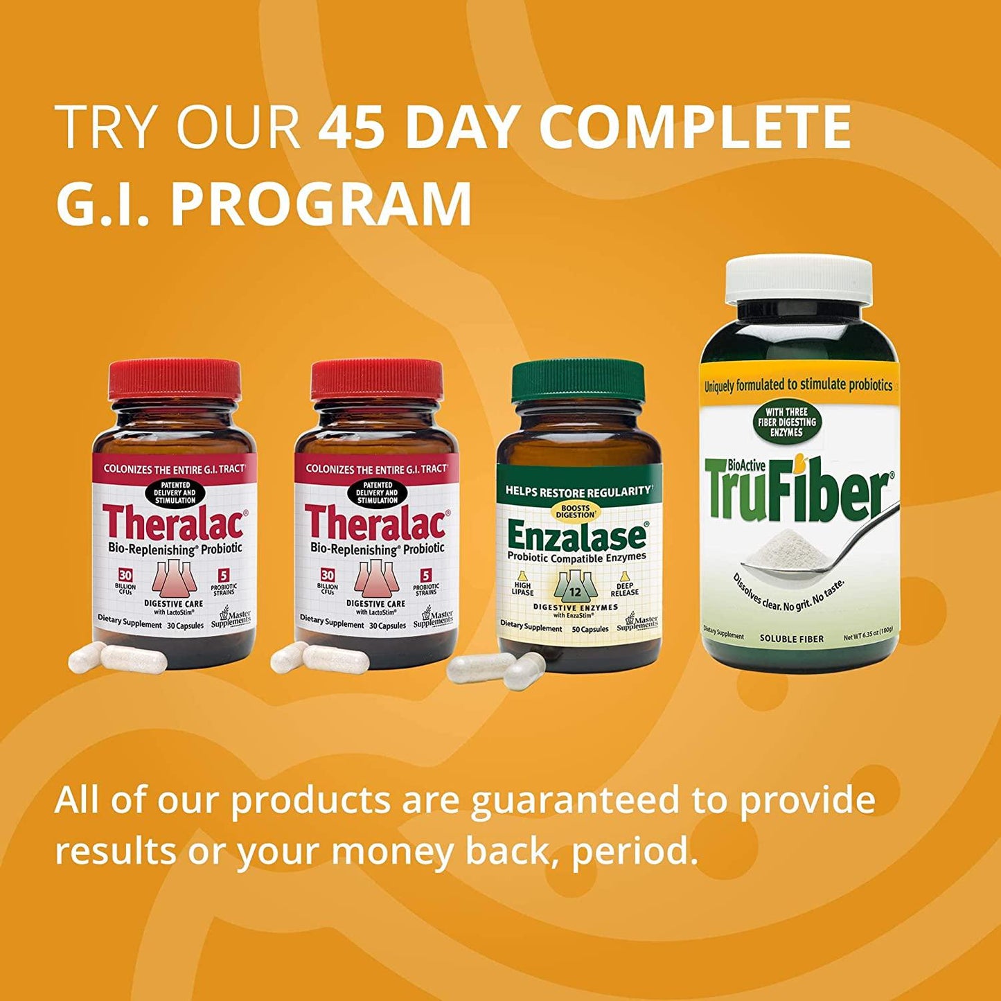 Master Supplements TruBifido - 30 Vegan Capsules - Powerful Probiotic for Colon Health, Energy and Immune Booster, Supports Regularity - Gluten Free - 30 Servings