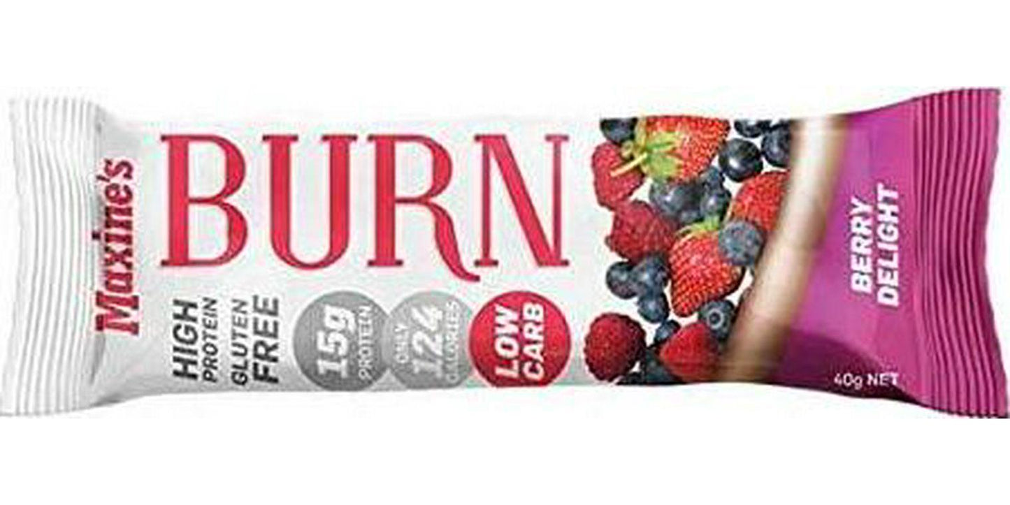 Maxine's Fat Burn Berry Delight Protein Bars 12 x 40 g