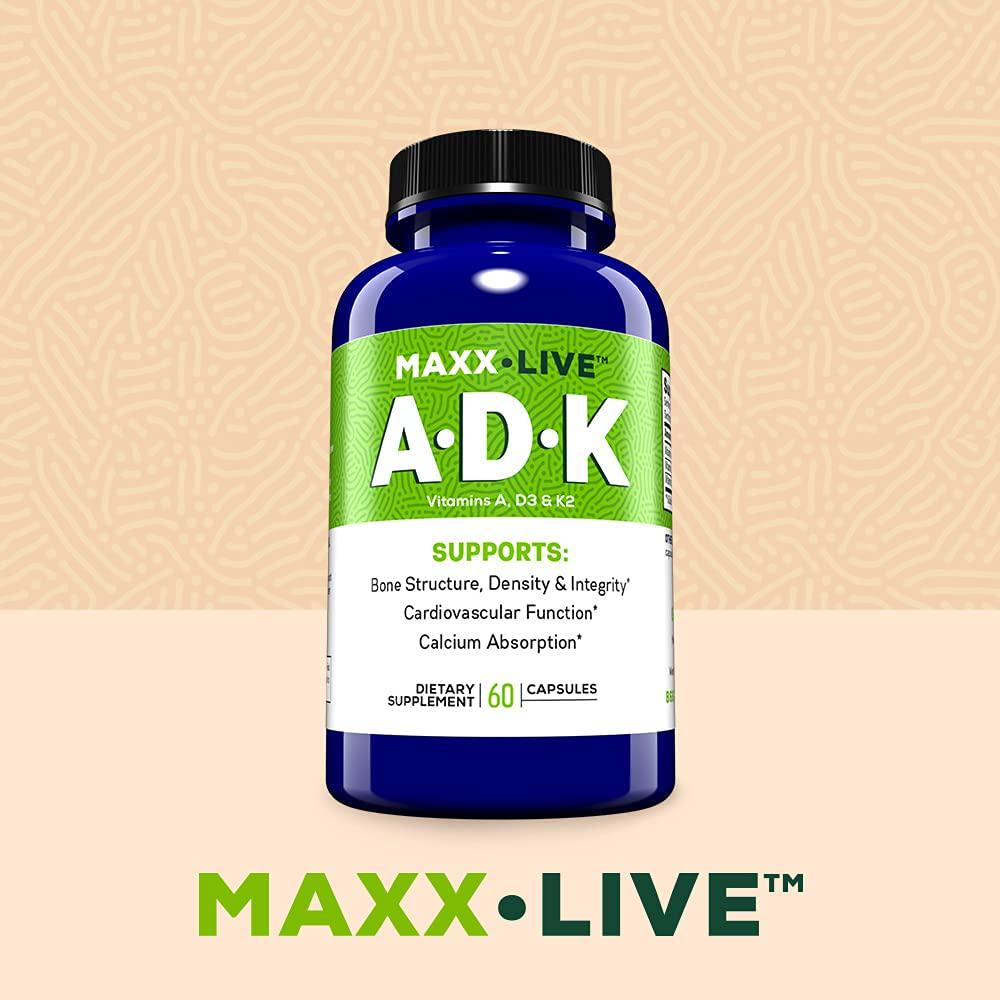 Maxx Live ADK 60 Capsules Save $$$