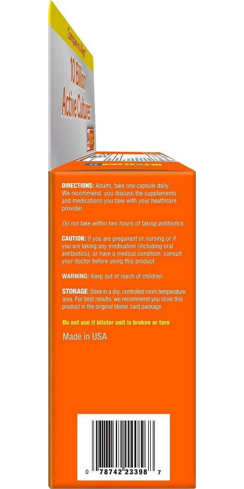 Member's Mark 5x Probiotic Digestive Care Supplement - 2/42ct. Bottles