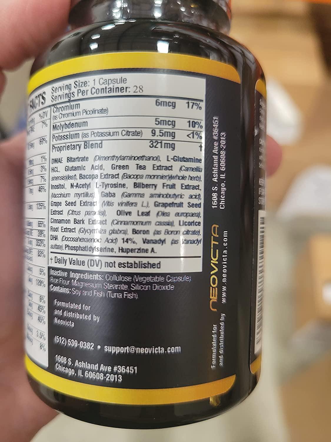 Memory Supplement for Brain - Clarity - Brain Booster Supplement - Brain Supplement for Memory and Focus - Nootropics Brain Support Supplement - Memory Pills for Brain - Brain Health Supplement