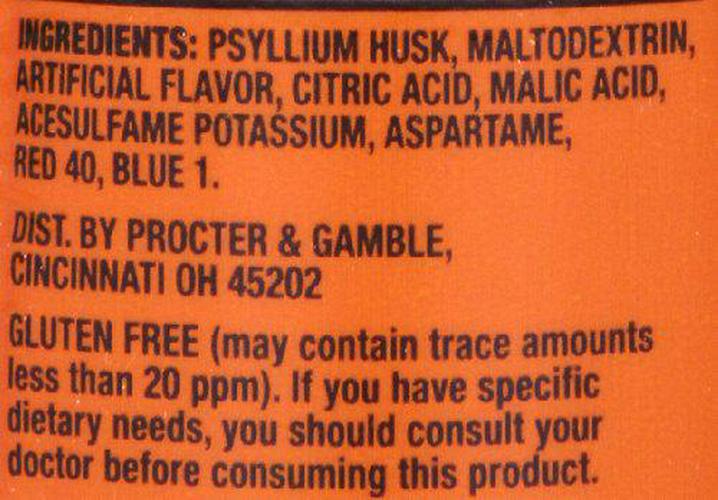 Metamucil Multi-Health Fiber by Meta, Berry Smooth Sugar Free 72 Teaspoons 15 Ounce (Pack of 2)