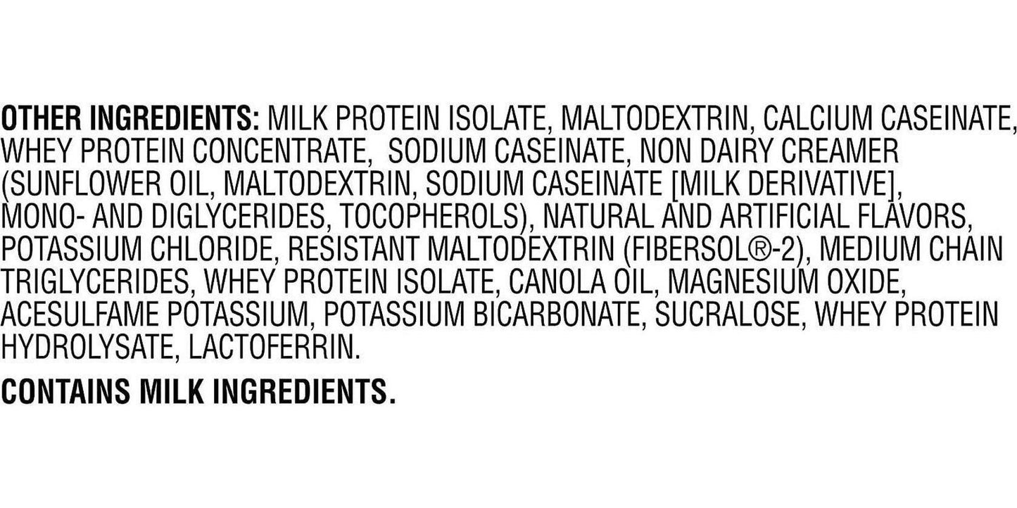 Muscle Milk Pro Series Protein Powder, Intense Vanilla, 50g Protein, 2.54 Pound