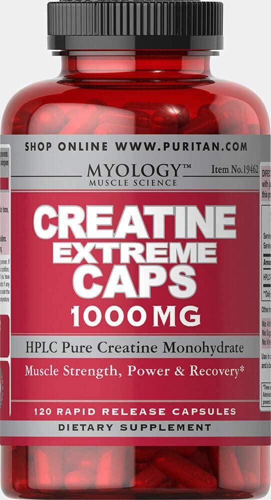 Myology Creatine Extreme 1000 mg-120 Capsules